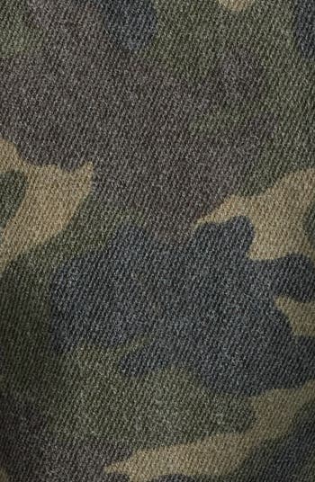 Camo Wide Leg Cargo Pants