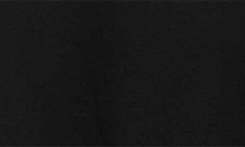 Versace Black Crewneck T-shirt With Maxi Logo Print On The Front In Black