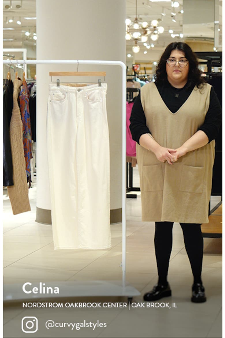 Featherweight Logan Wide Leg Jeans video
