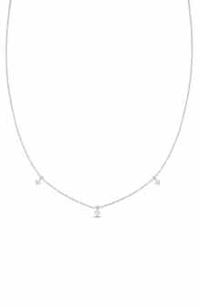 Bony Levy Audrey Diamond Station Necklace