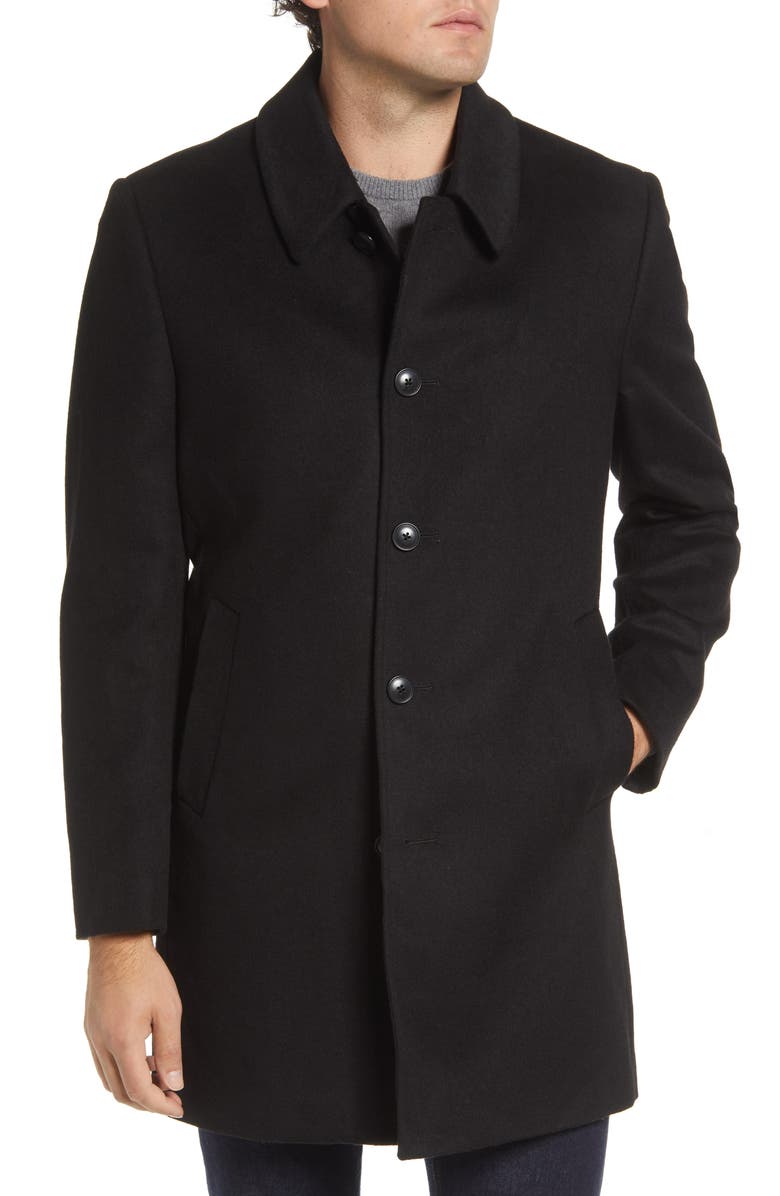 DANIEL HECHTER Spencer Wool Blend Coat, Alternate, color, 