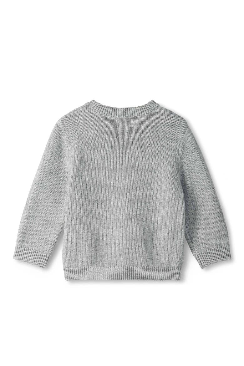 Labrador Cotton Crewneck Sweater, Alternate, color, GREY