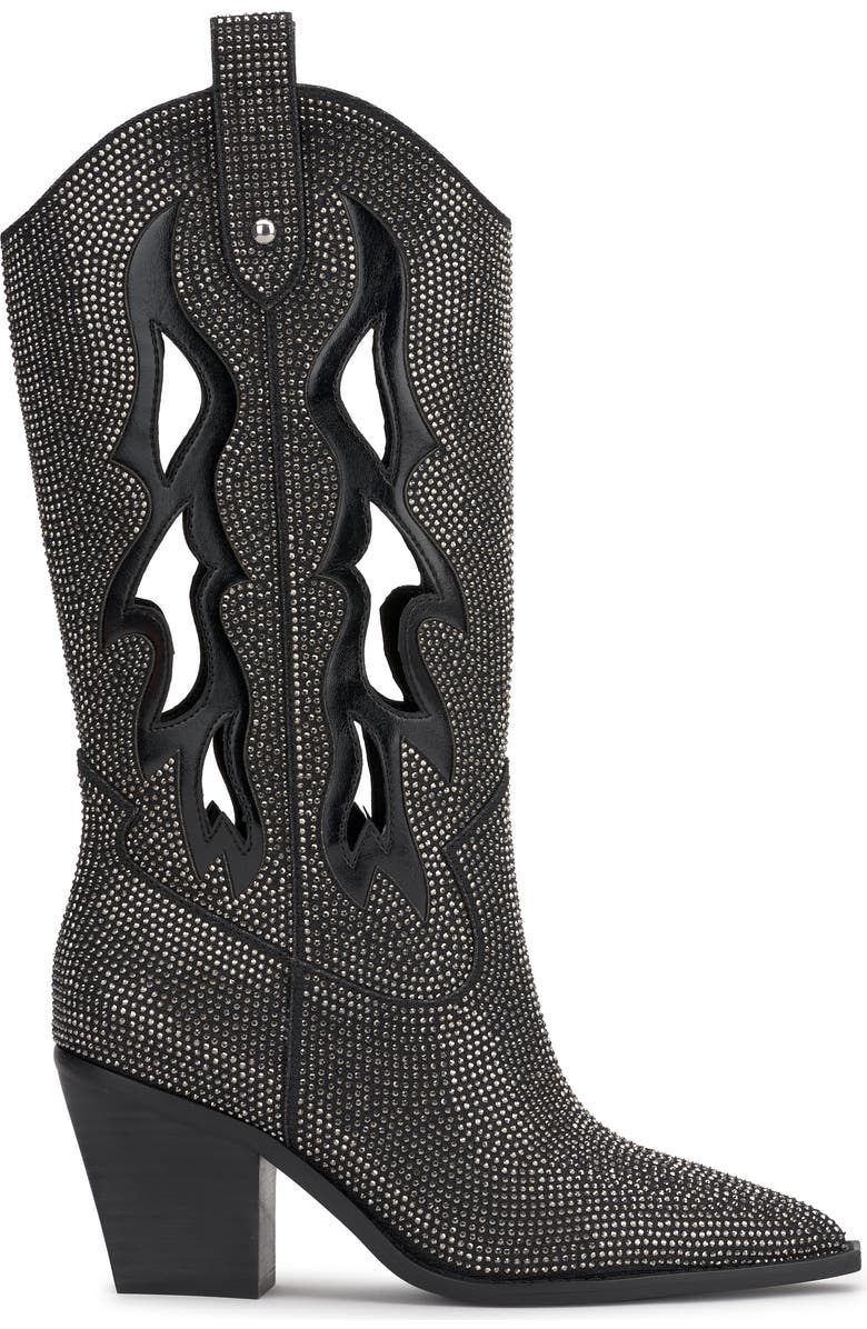 Jessica Simpson Ginika Pointed Toe Western Boot, Alternate, color,