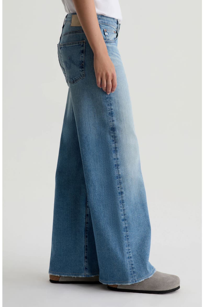 Saige Wide Leg Jeans, Alternate, color, WESTERN FRONT