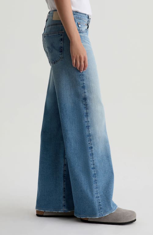 Ag Saige Wide Leg Jeans In Blue