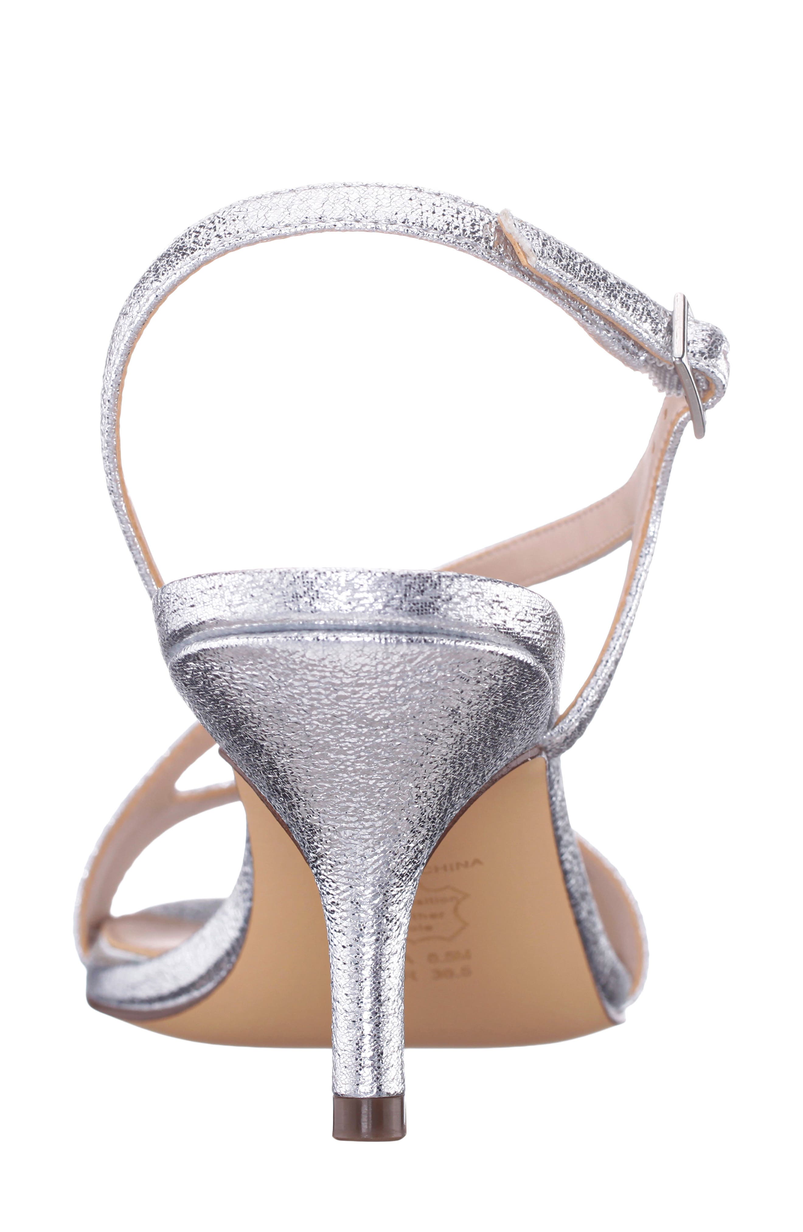 Bubbles Sandal, Alternate, color, SILVER