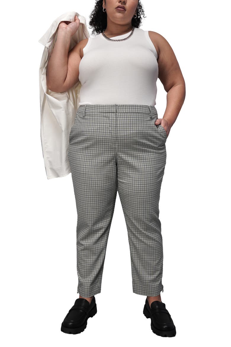 The Empower Zipper Slim Crop Pant, Alternate, color, DARK TEAL