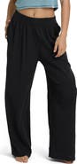 Billabong Follow Me Wide Leg Cotton Cover-Up Pants