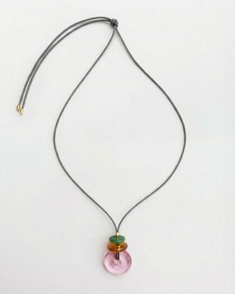 Pink Lemonade Pendant Necklace