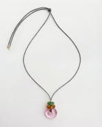 By Lilla Pink Lemonade Pendant Necklace