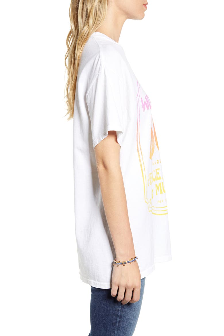 Woodstock Graphic Tee, Alternate, color, WHITE