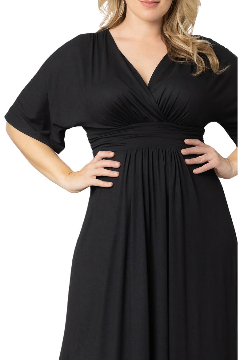 Vienna Maxi Dress, Alternate, color, BLACK NOIR