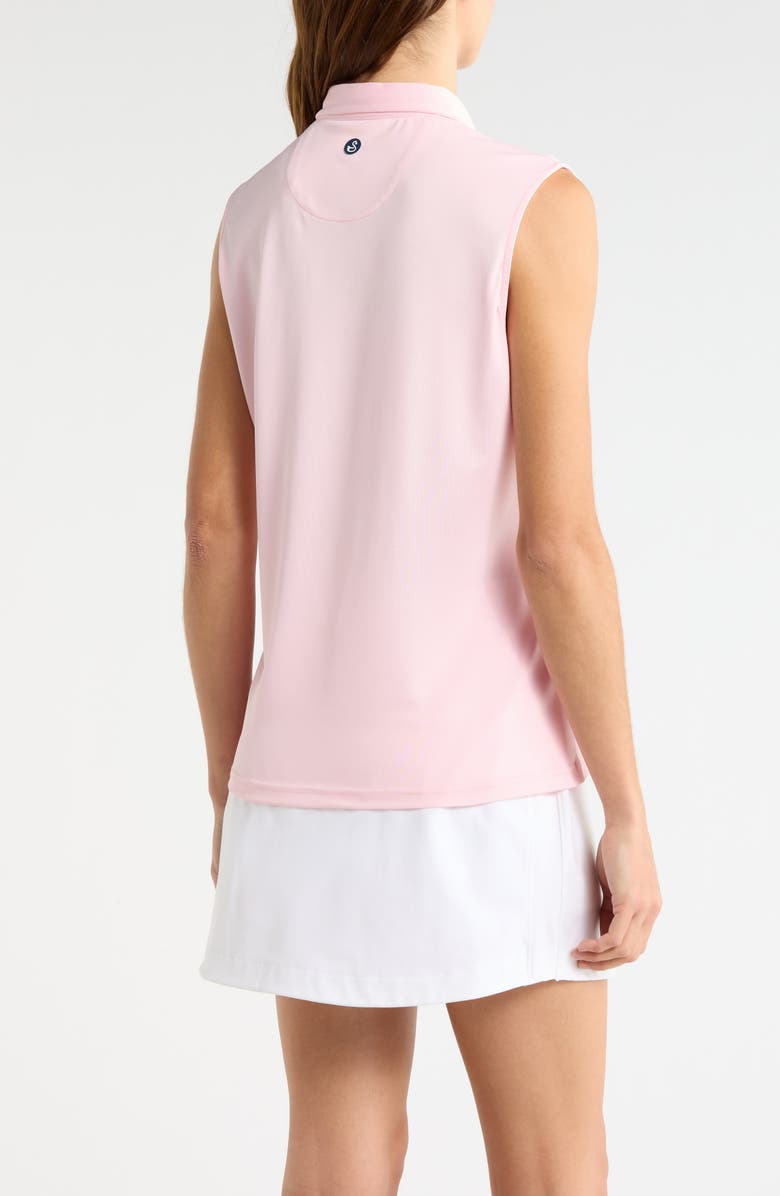 Swannies Piper Sleeveless Golf Polo, Alternate, color, Pink