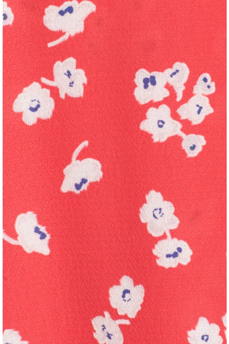 Verona Floral Print Faux Wrap Dress, Alternate, color, AZALEA MULTI