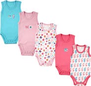Luvable Friends Cotton Sleeveless Bodysuits