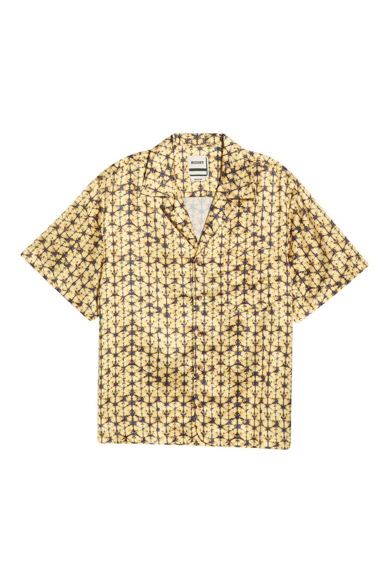 Fiz Camp Shirt, Alternate, color, YELLOW