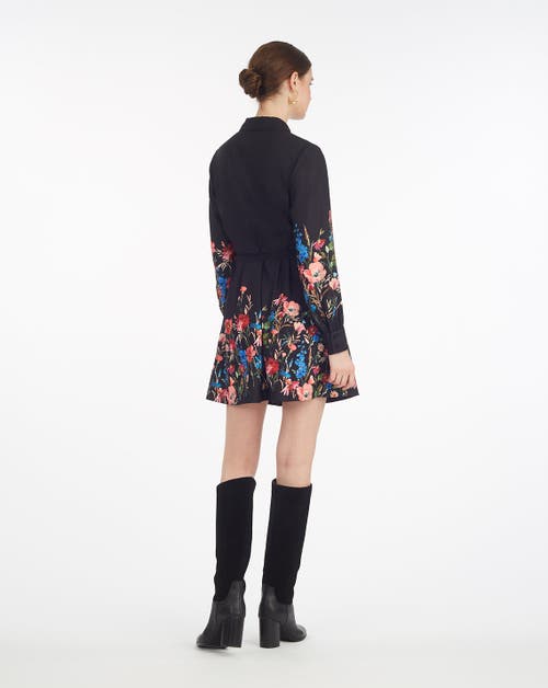 Draper James Ellie Pleated Shirtdress In Multi