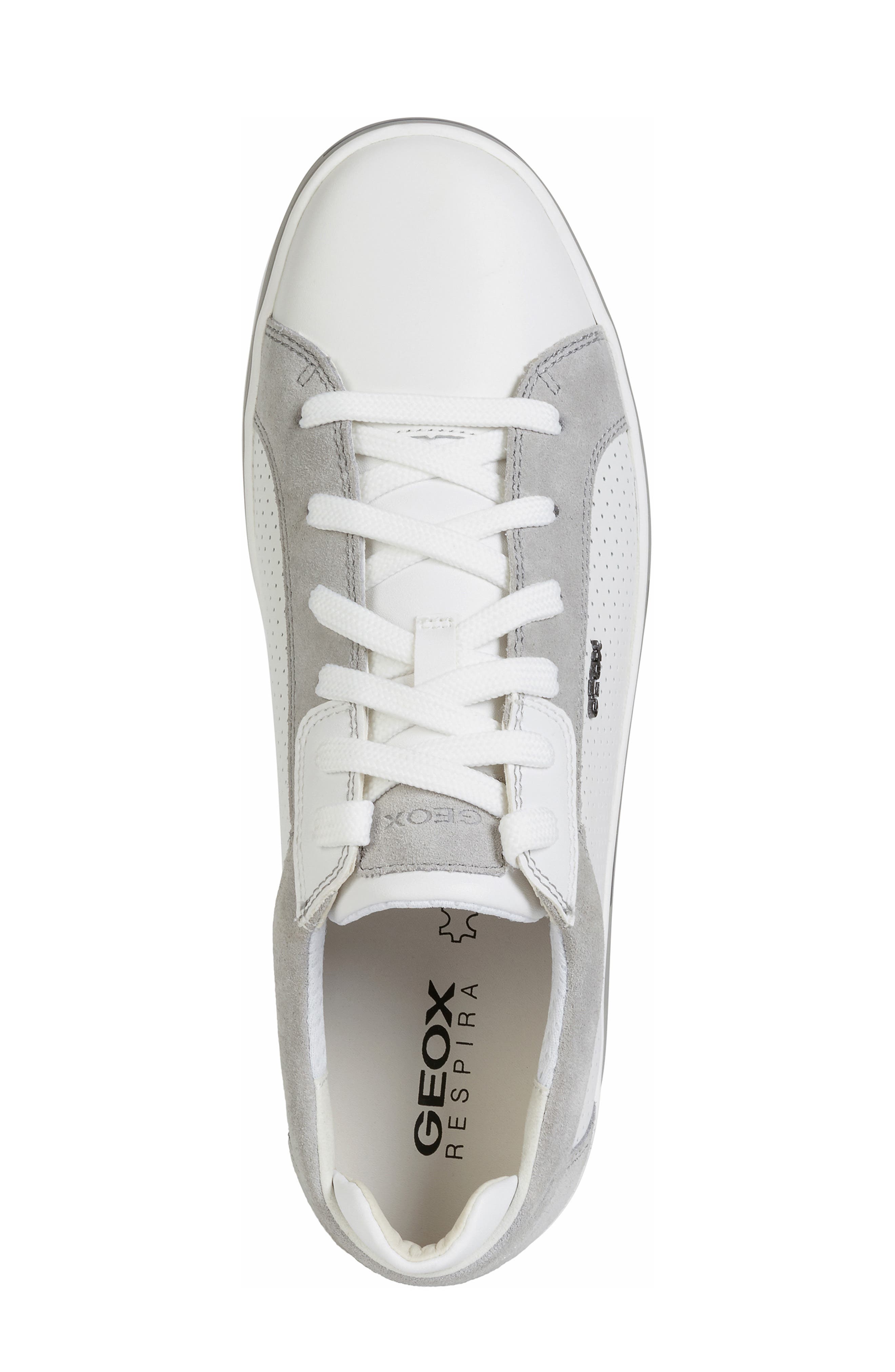 Geox Meolo Perfroated Lace-Up Sneaker, Alternate, color, 