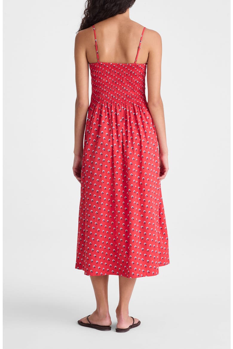 The Peyton Midi Sundress, Alternate, color, ENAMEL RED