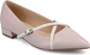 Journee Collection Camby Pointed Toe Flat