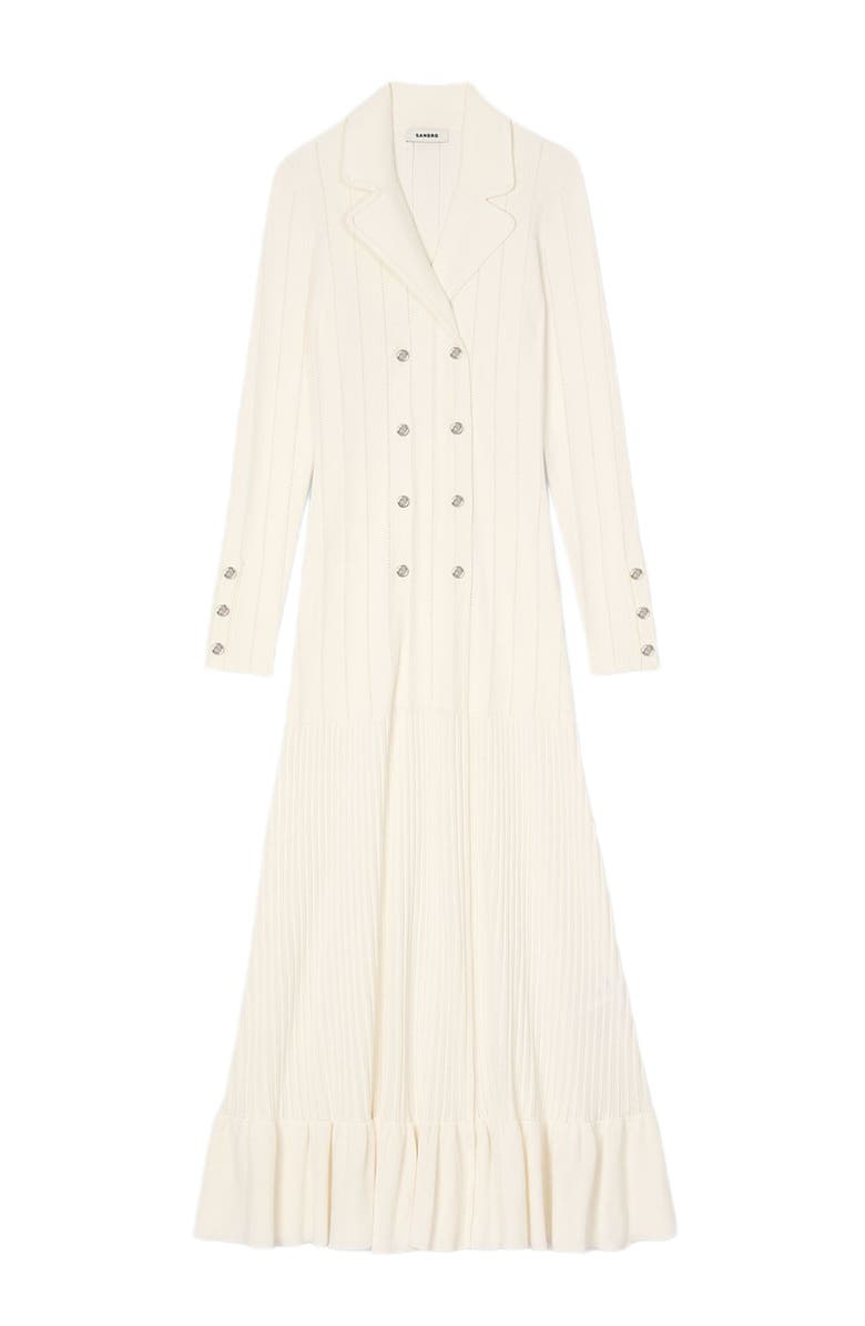 SANDRO Knit maxi dress, Alternate, color, 