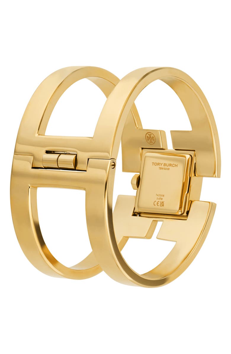 Tory Burch The Sawyer Bangle Watch, 21mm, Alternate, color,