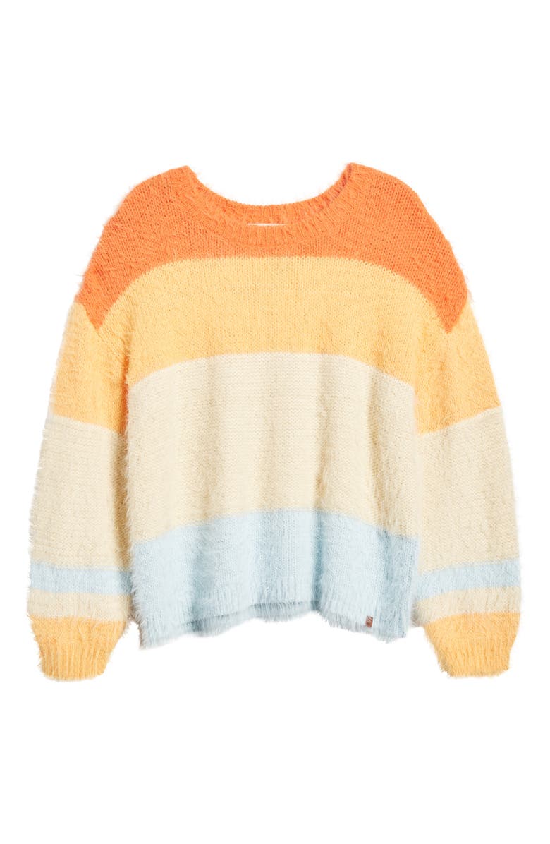 Rip Curl Sunrise Sessions Stripe Crewneck Sweater, Alternate, color, 
