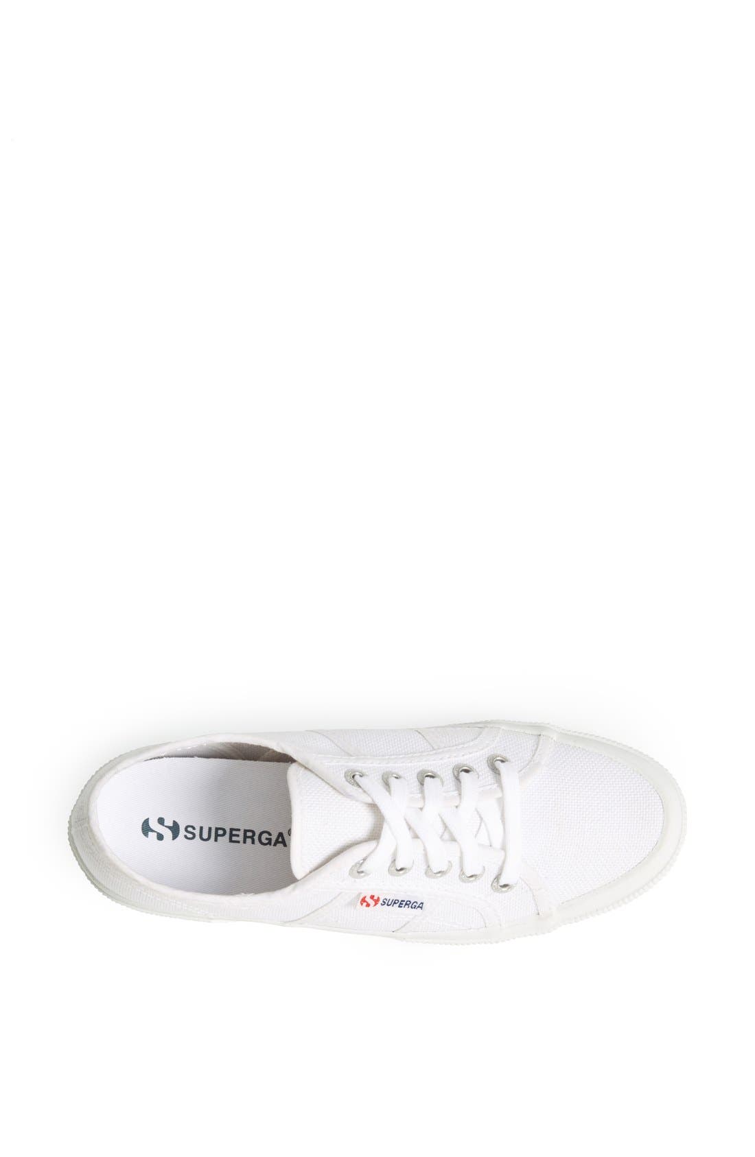'Linea' Wedge Sneaker, Alternate, color, WHITE