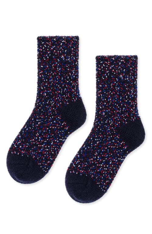 Hansel From Basel Disco Short Crew Socks In Navy