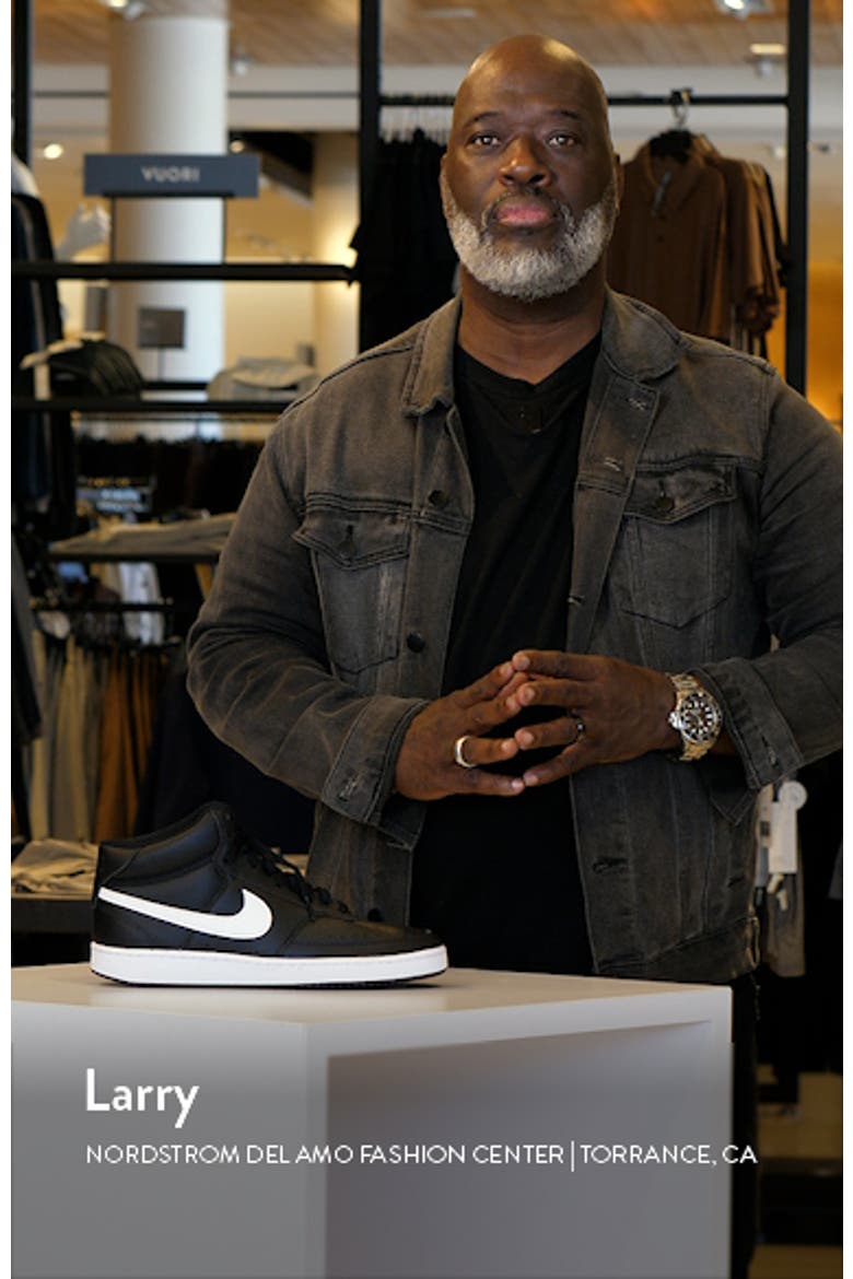 Court Vision Mid Sneaker video