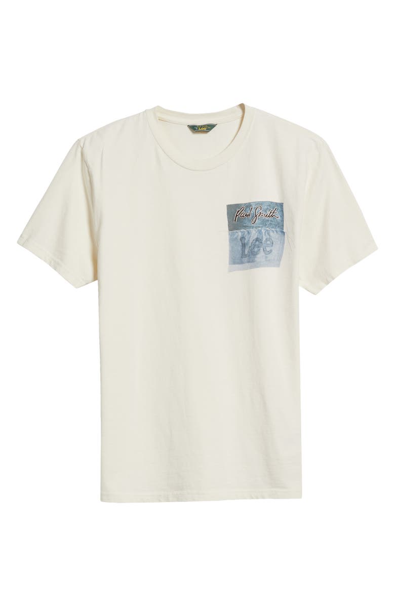 Paul Smith + Lee Logo Graphic Cotton T-Shirt, Alternate, color,