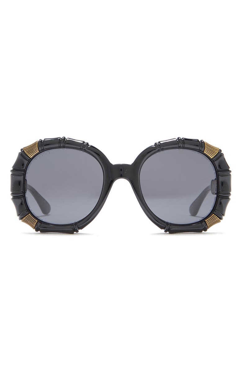 Gucci 54mm Round Sunglasses, Main, color,