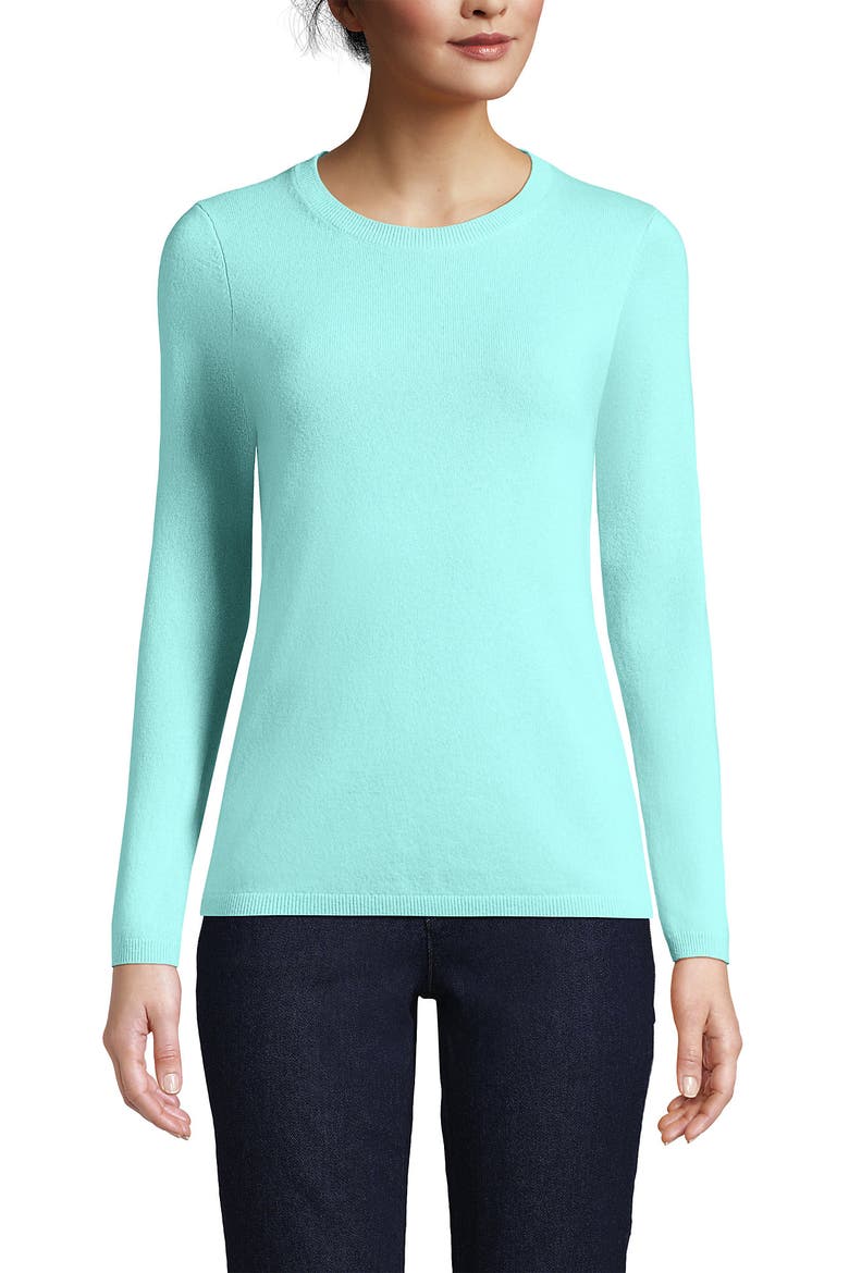 Cashmere Sweater, Main, color, Pale Aqua Ice