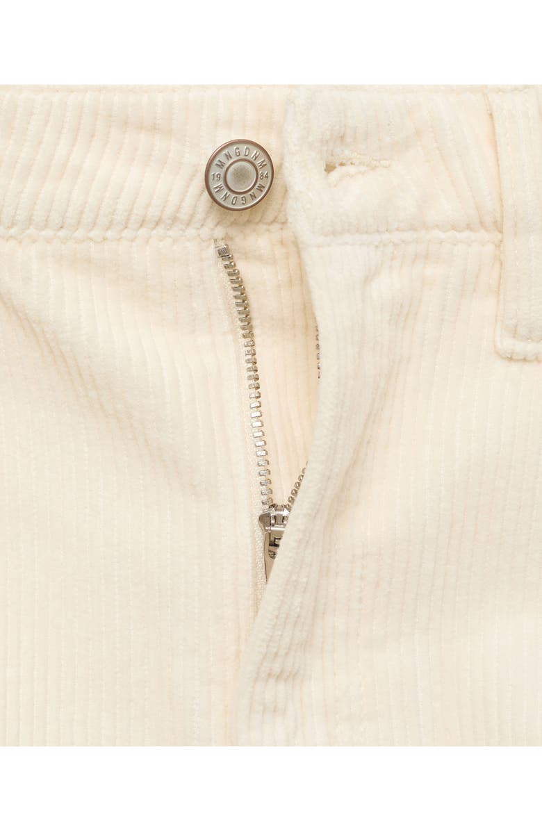 MANGO High Waist Straight Leg Corduroy Jeans, Alternate, color, 