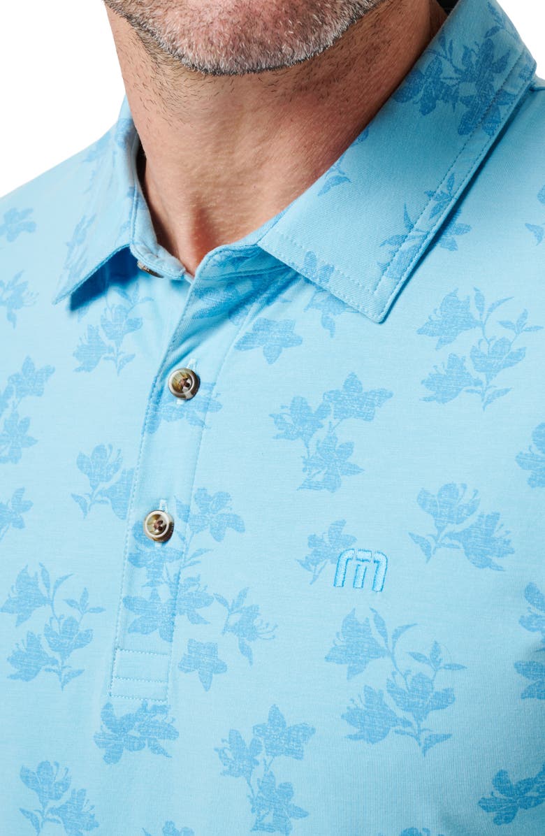 TravisMathew Port Day Polo, Alternate, color, Air Blue