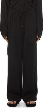 Helmut Lang Woven Cargo Pants