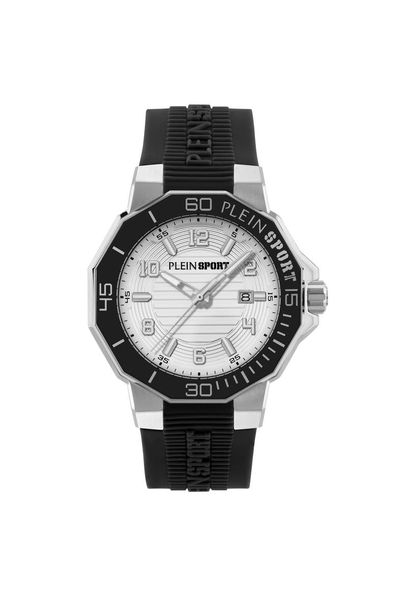 Watches Titan 3H Men, Main, color, black/stainlesssteel