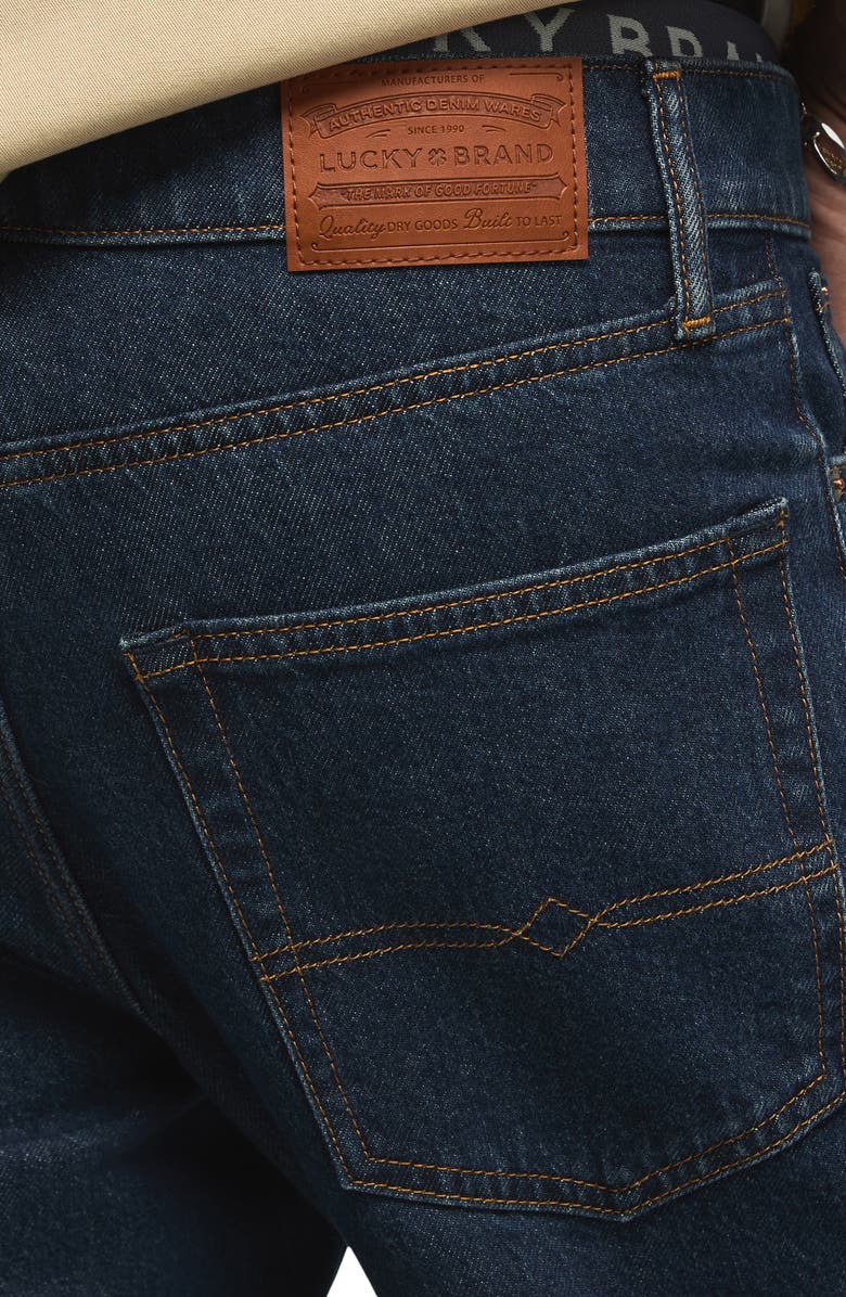 Lucky Brand 223 Relaxed Straight Leg Jeans, Alternate, color, Ironclad