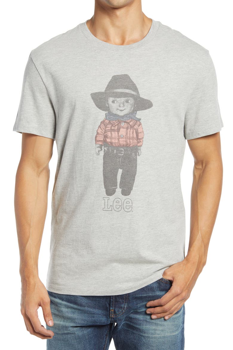 Buddy Lee Graphic Tee, Main, color, GRAY