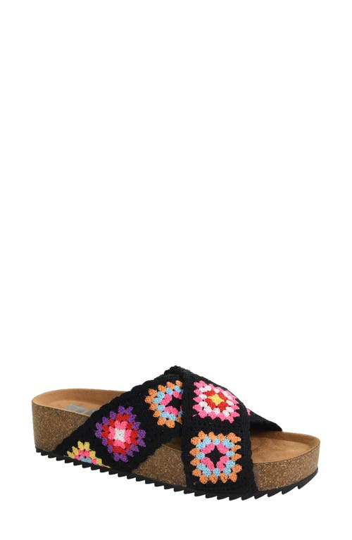 Dirty Laundry Mullberry Platform Sandal In Multi