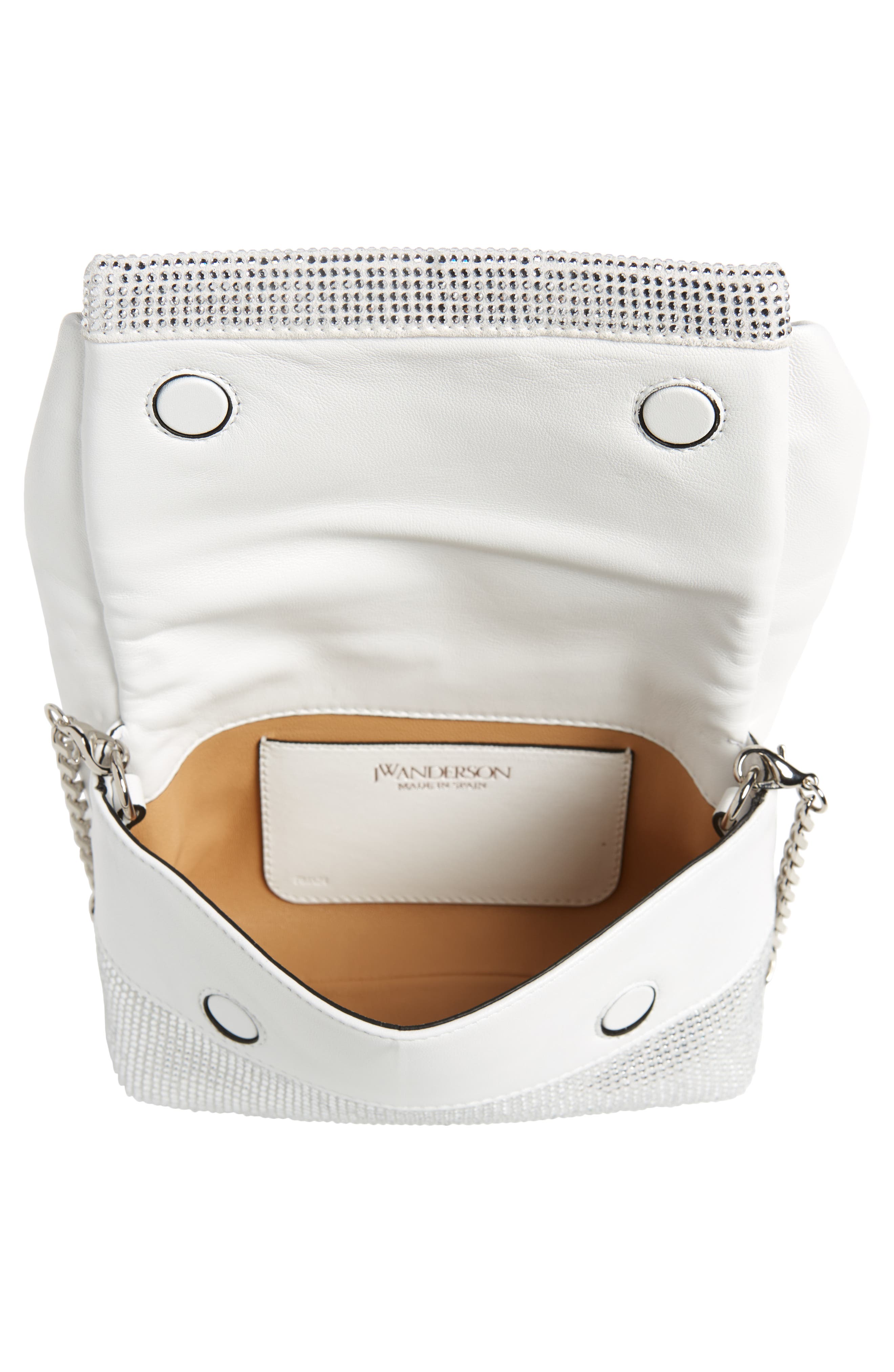 JW Anderson Small Crystal Twister Bag, Alternate, color, 