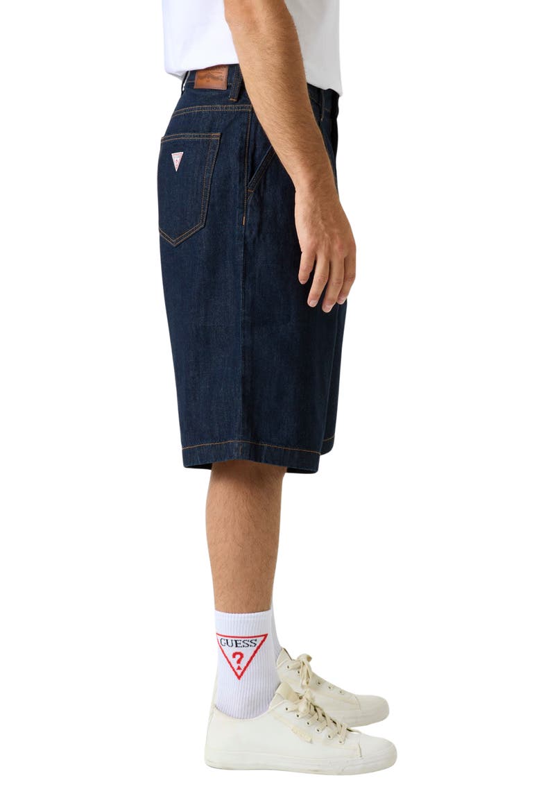 Pleated Baggy Shorts, Alternate, color, GCS3-LIGHT