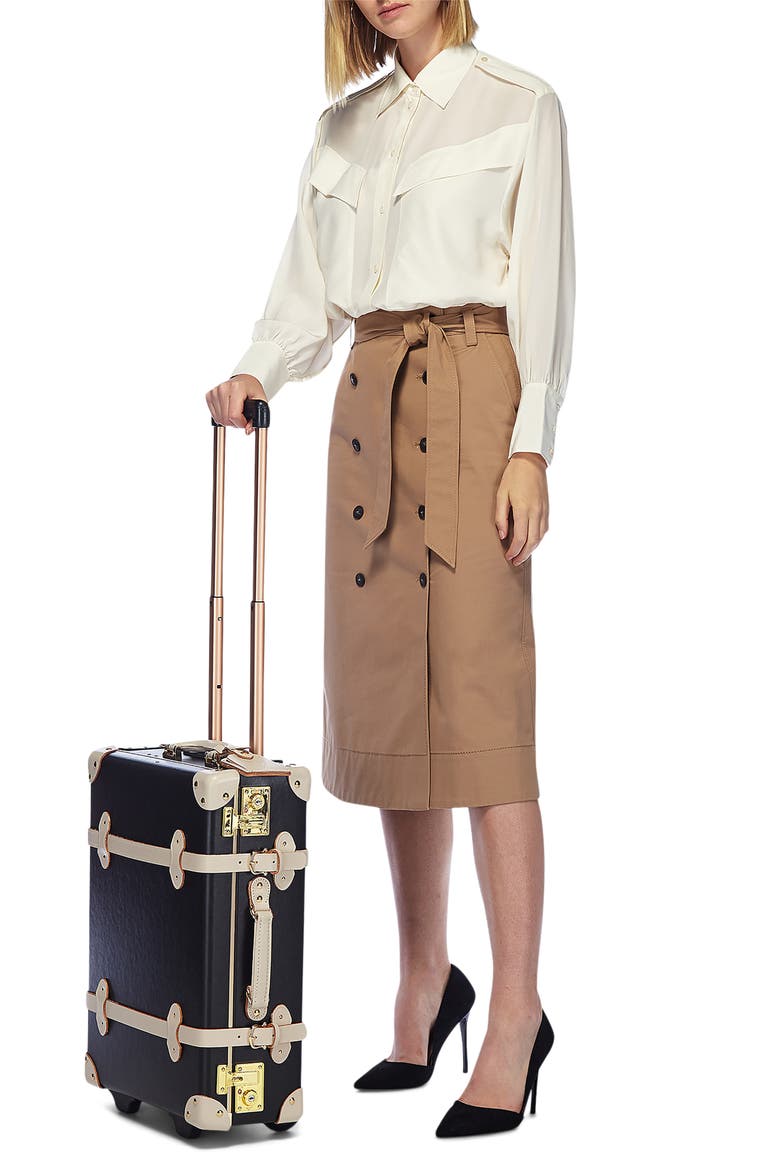 The Starlet 20-Inch Rolling Carry-On, Alternate, color, BLACK