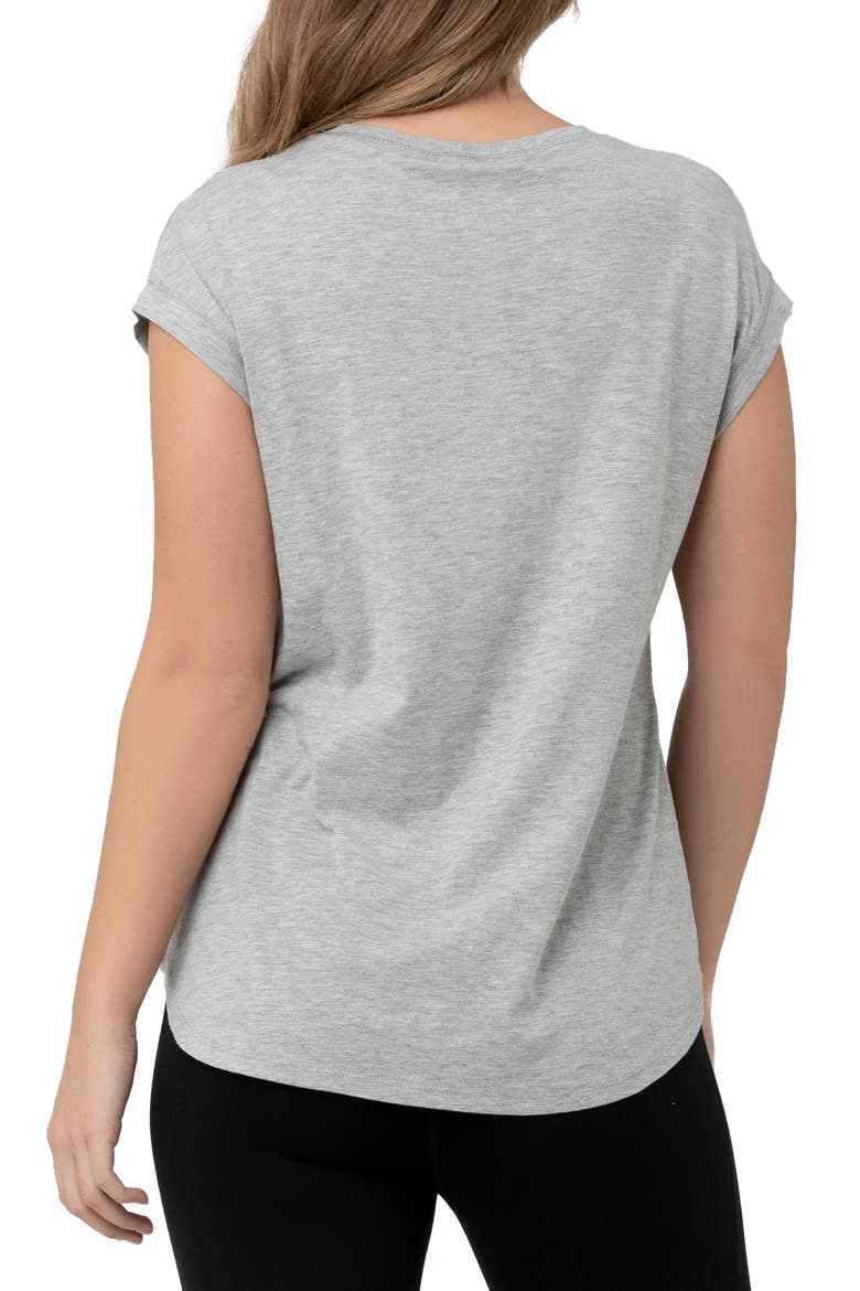 Richie Nursing Shirt, Alternate, color, GREY MARLE
