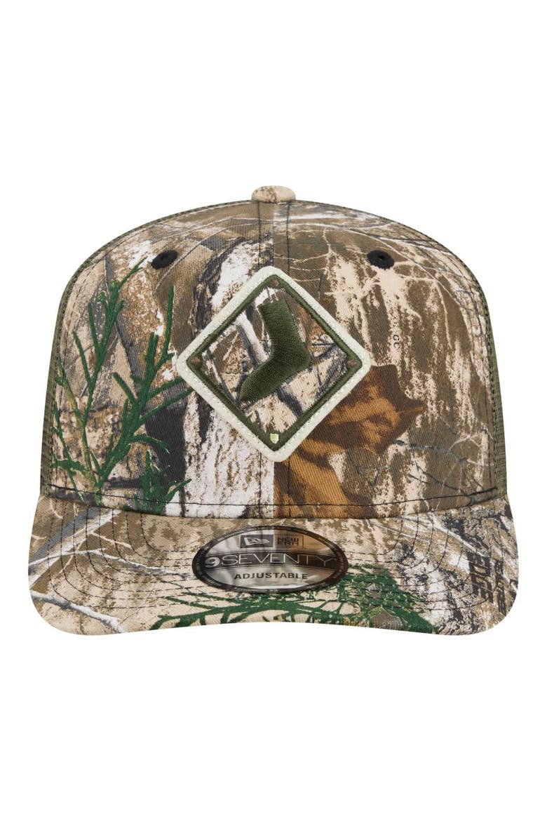 Men's New Era Camo Chicago White Sox Realtree 9SEVENTY Adjustable Hat, Alternate, color, Camo