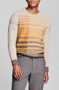 Billy Reid Boucl Archive Plaid Crewneck Sweater