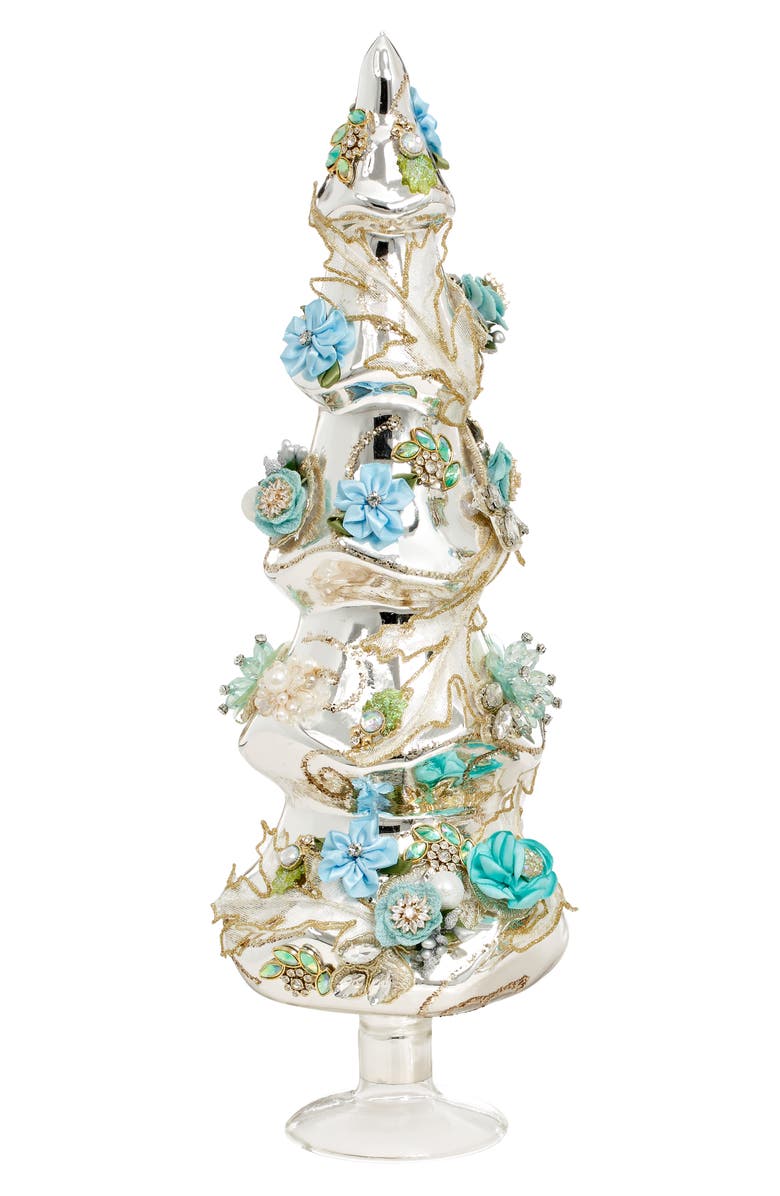 Mark Roberts Jeweled Tree, Blue, Large, Main, color, Turquoise