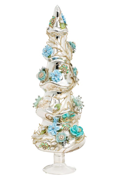 Jeweled Tree, Blue, Large