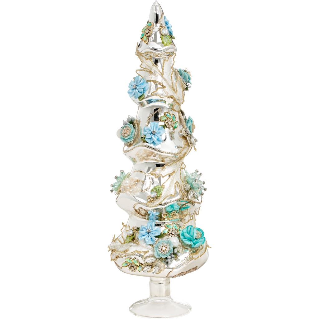 Mark Roberts Jeweled Tree, Blue, Large In Multi