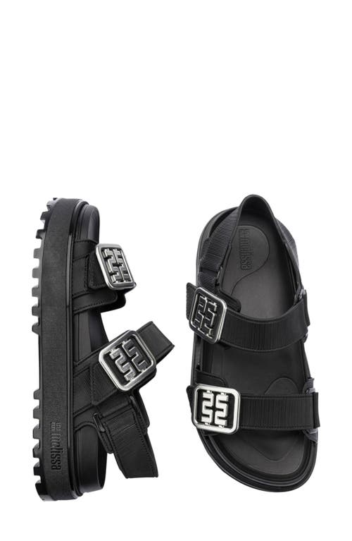 Melissa Towny Sandal In Black